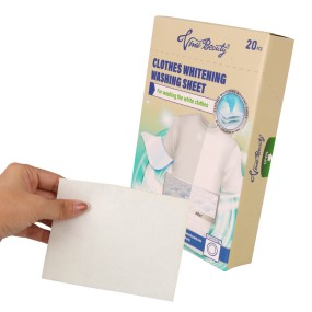 Laundry Sheets Factory - Eco-Friendly Whitening Detergent