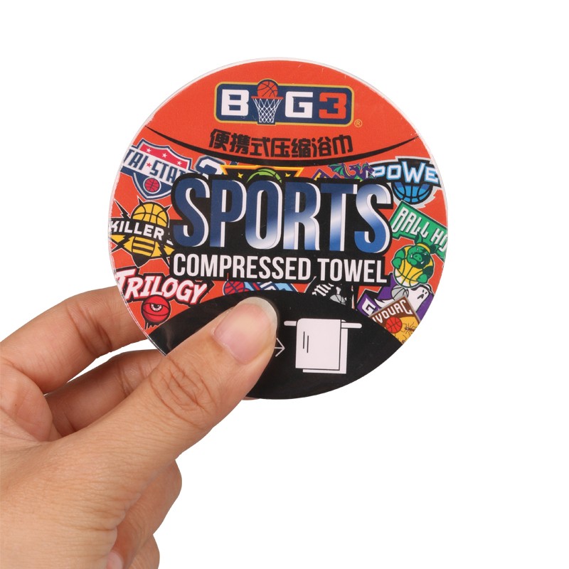 Compressed Towel Factory - Printed Nonwoven Travel Towel