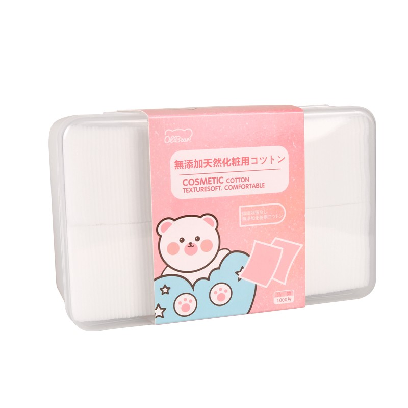 Makeup Remover Pads Factory - Thin Cotton Cosmetic Pads