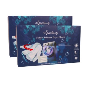 Dryer Sheets Supplier - OEM 40 Pieces Fabric Softener