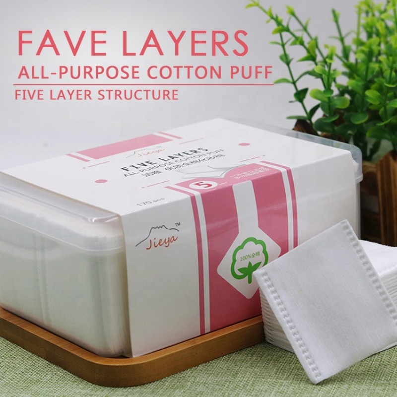 Cotton Pads Supplier - 5 Layer Daily Cleaning Pads