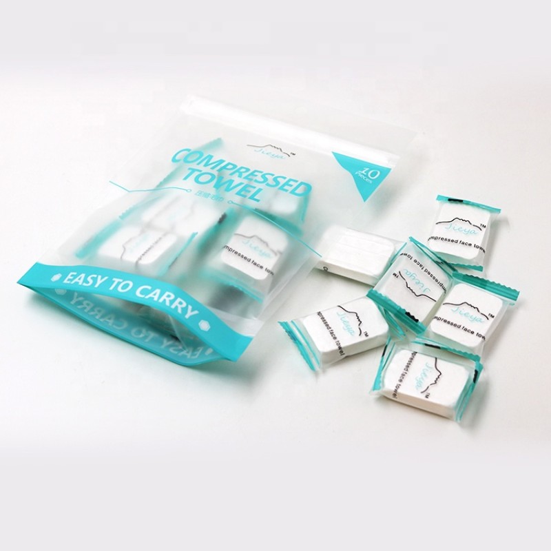 Compressed Towel Supplier - Round Printed Nonwoven Towel