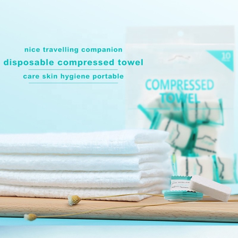 Compressed Towel Supplier - Round Printed Nonwoven Towel