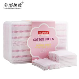 Cotton Pads Supplier - OEM Pink Makeup Remover Pads