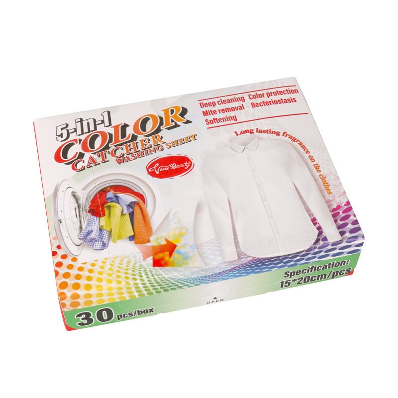 Laundry Sheets Factory - 50pcs 5-in-1 Detergent Sheets