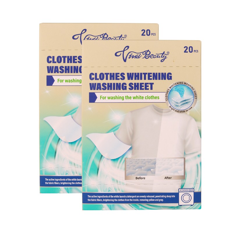 Laundry Sheets Factory - Eco-Friendly Whitening Detergent