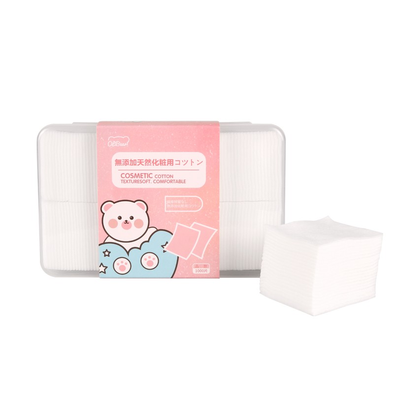 Makeup Remover Pads Factory - Thin Cotton Cosmetic Pads