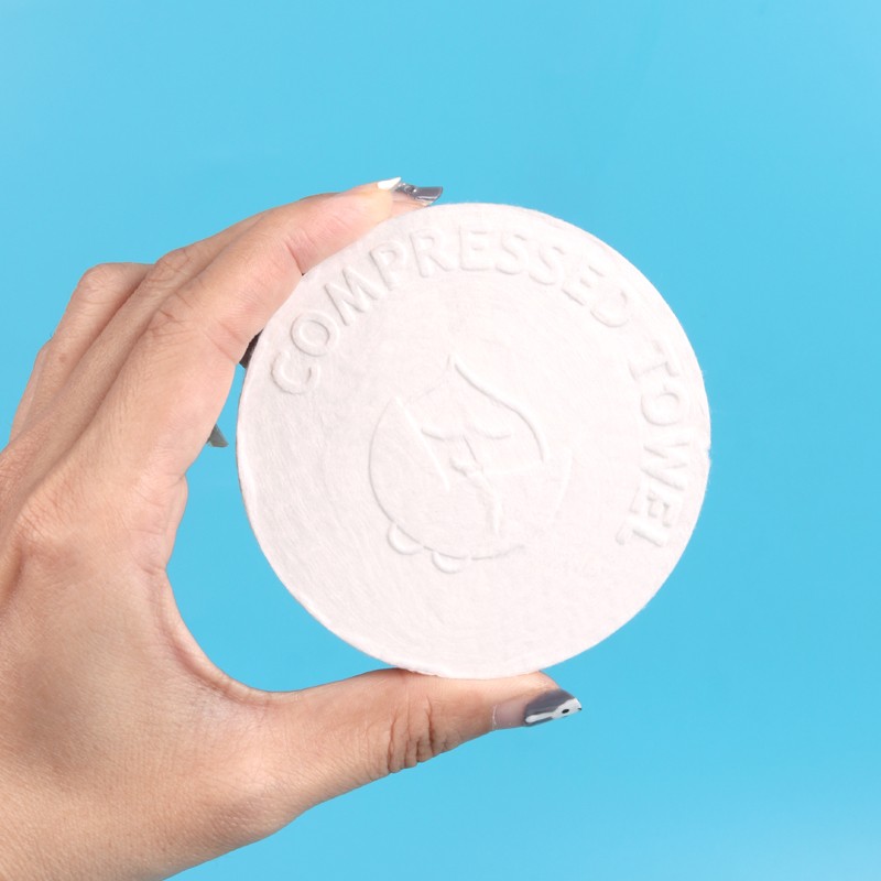 Compressed Towel Manufacturer - Woven Pattern Bath Towel