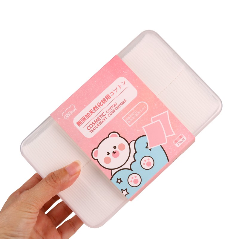 Makeup Remover Pads Factory - Thin Cotton Cosmetic Pads