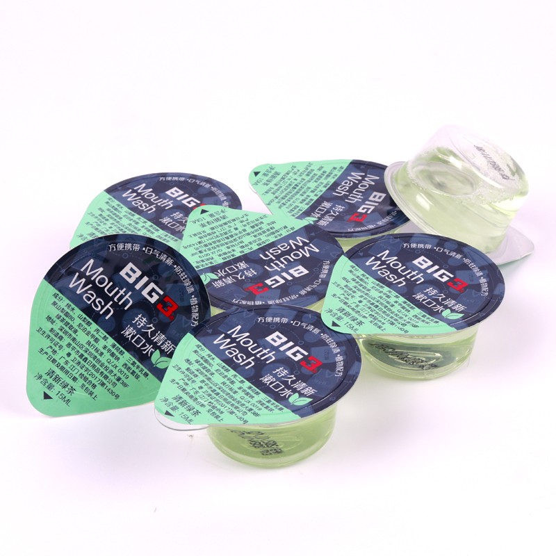 Mouthwash Cup Supplier - Coconut Mint Flavored Cup