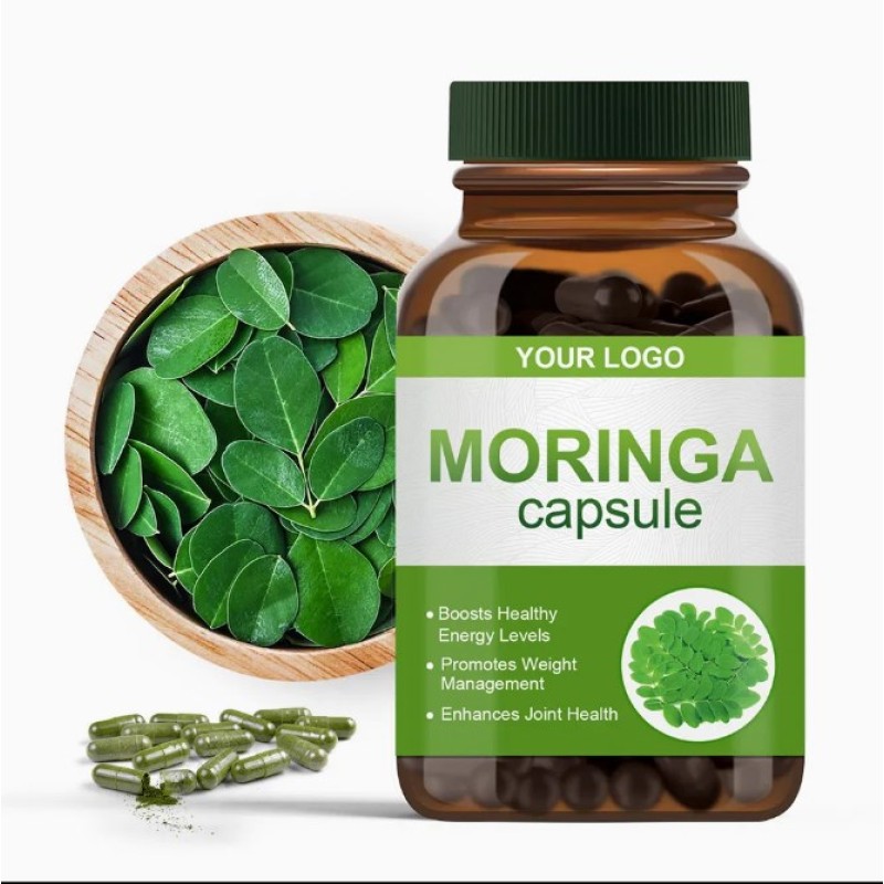 Moringa  Leaf Capsules OEM/ODM Moringa Powder Capsules Provide Energy Moringa Extract Capsules