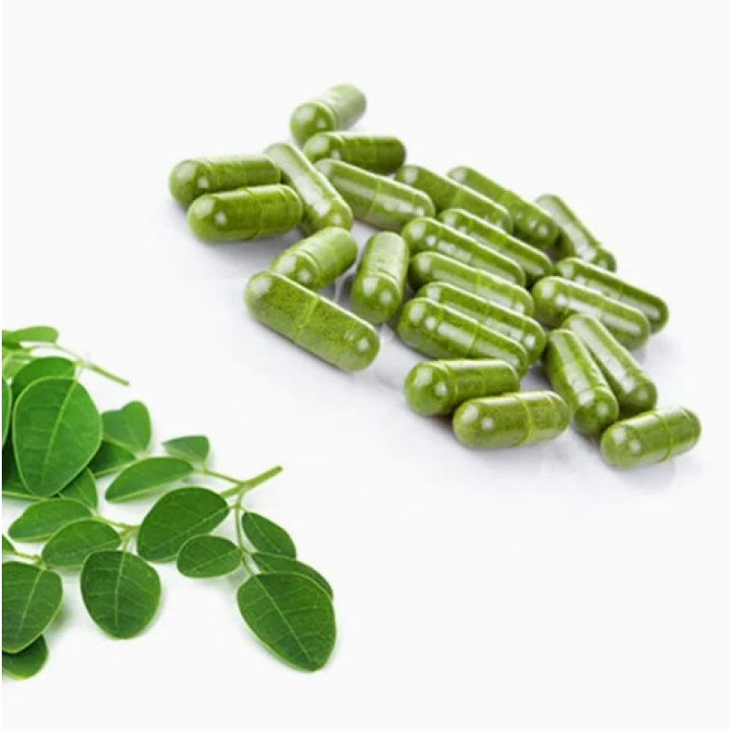 OEM Pure Organic Moringa Extract Capsules Antioxidant Effectiveness Private Label Wholesale Price for Adults