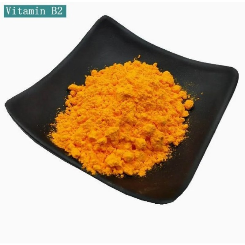 Food Grade Riboflavin (Vitamin B2) Powder Bulk Price 99% Purity for All Ages Including Newborns