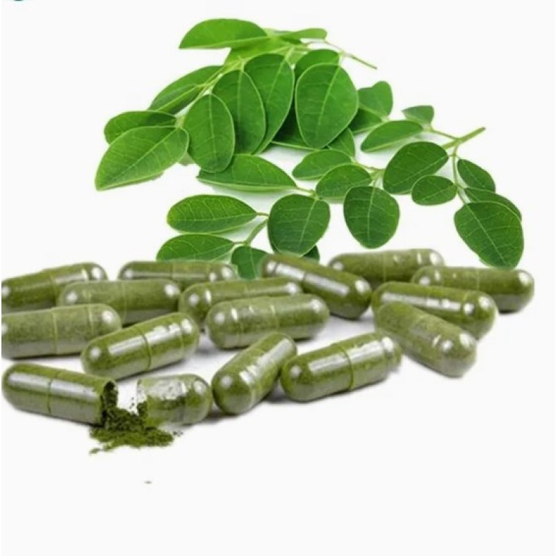 Factory Wholesale Moringa 60 Capsules Antioxidant Herbal Supplements for Liver Protection