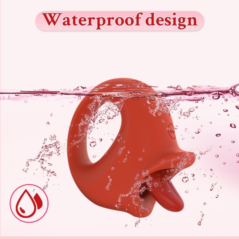 Best Selling Tongue Vibrator Massage Device for Female Massage Pussy and Nipple Massage Licking Device