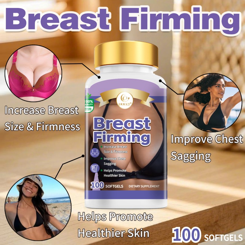Breast Firming Softgel Supplier - Herbal Enhancement Skin Health