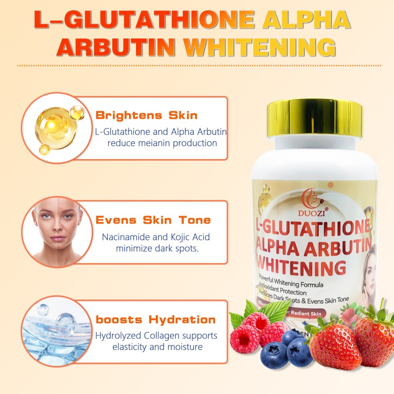 Glutathione Tablets Factory - Vitamin C Arbutin Skin Whitening