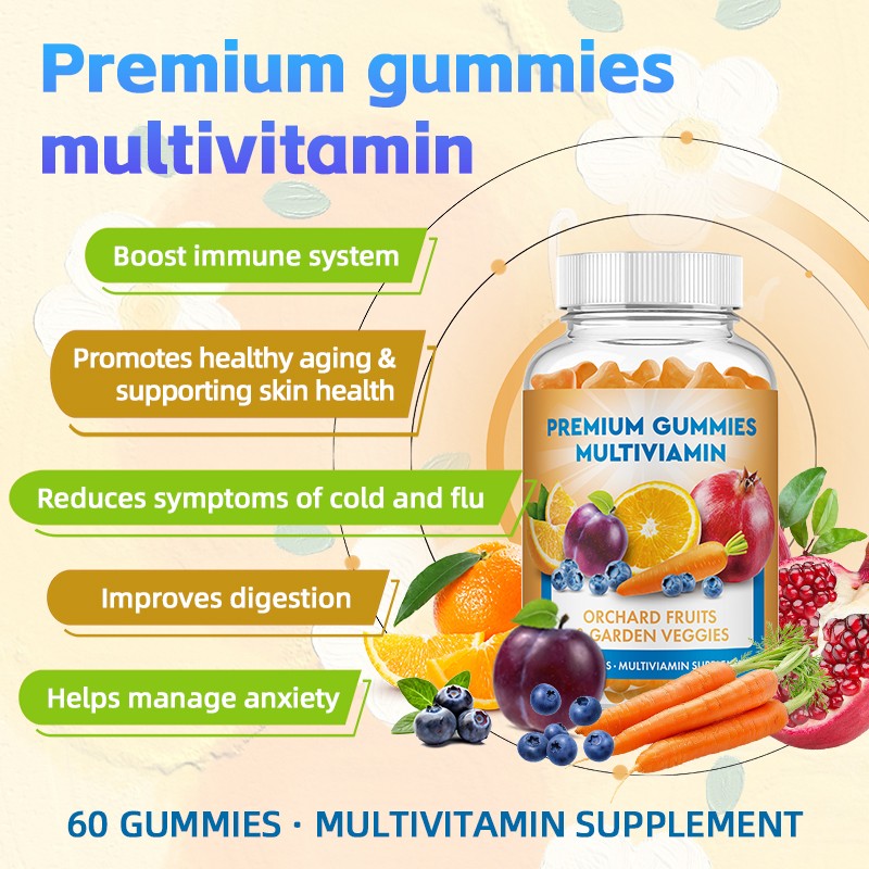 Multivitamin Gummies Factory - Safe Healthy Aging Support
