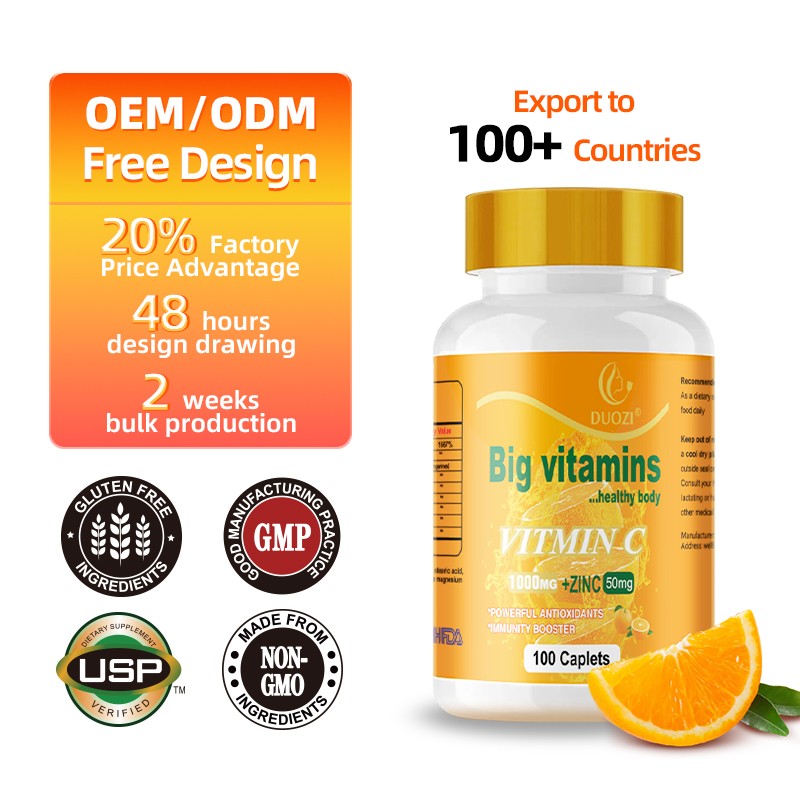 Collagen Booster Factory - 1000mg Vitamin C Zinc Immune