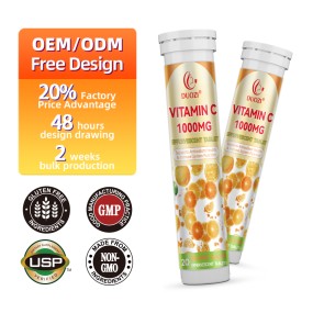 Vitamin C Tablets Factory - 1000mg Effervescent Immune Support