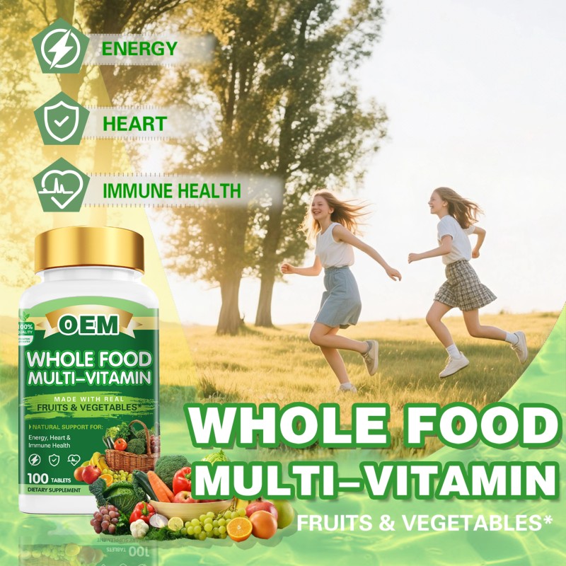 Multi-Vitamin Gummies Manufacturer - Real Fruits Vegetables Energy