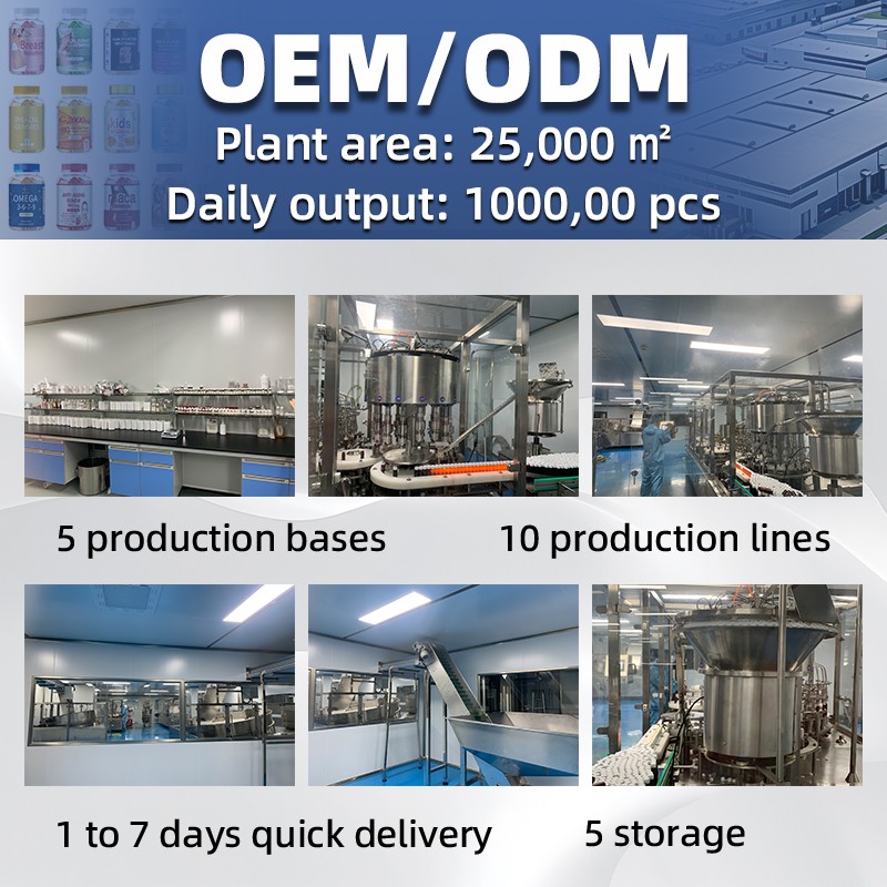 Calcium Softgel Factory - 1200mg Vitamin D3 Energy Longevity