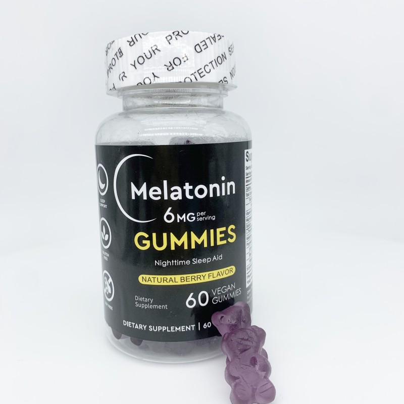 Sleep Gummies Supplier - Melatonin 6mg Berry Flavor