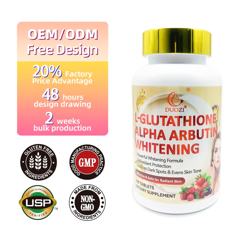 Glutathione Tablets Factory - Vitamin C Arbutin Skin Whitening