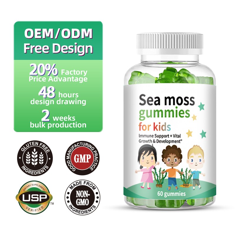 Sea Moss Gummies Supplier - Kids Growth Energy Supplement