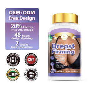 Breast Firming Softgel Supplier - Herbal Enhancement Skin Health