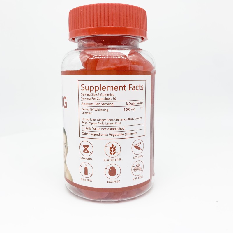 Skin Whitening Gummies Supplier - 5000mg Herbal Spot Removal