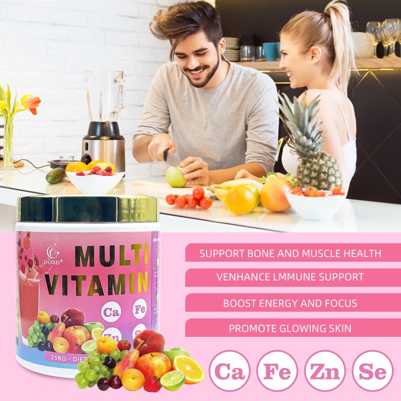 Multi-Vitamin Powder Manufacturer - RadiantGlow Energy Immunity