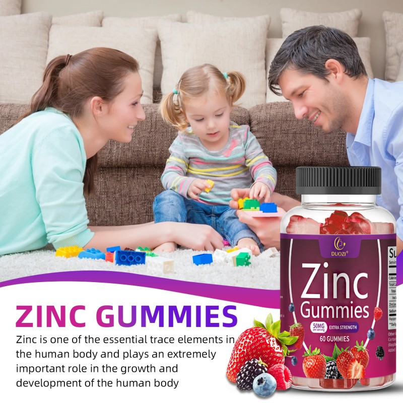 Zinc Gummies Manufacturer - Immune Energy Brain Support