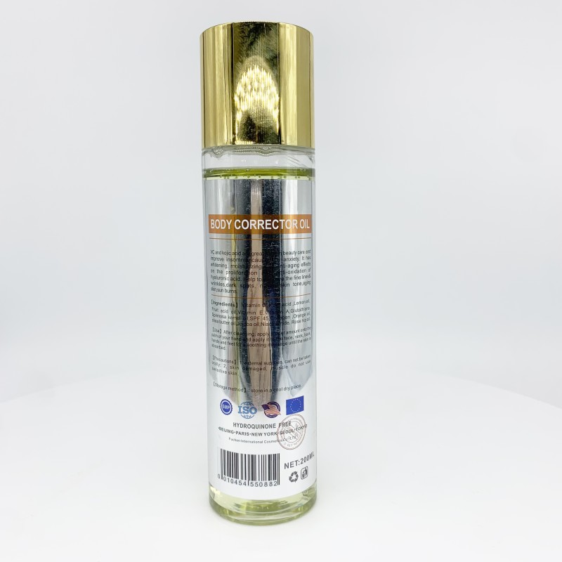 Vitamin C Oil Factory - OEM Natural Kojic Acid Whitening