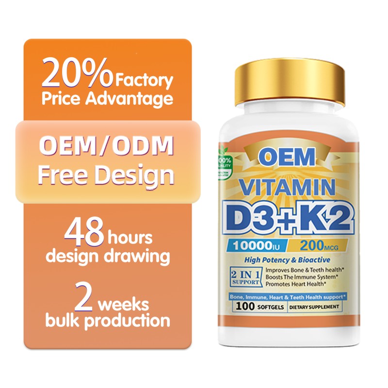 Vitamin D3+K2 Supplier - Bioactive Bone Teeth Immune