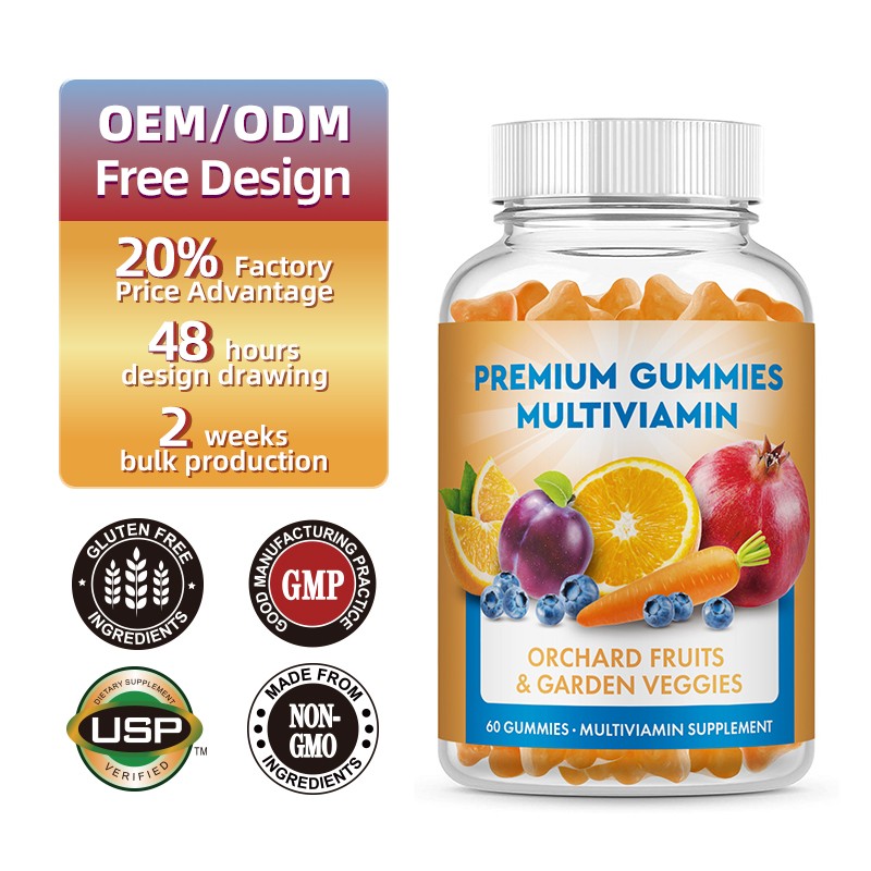 Multivitamin Gummies Factory - Safe Healthy Aging Support