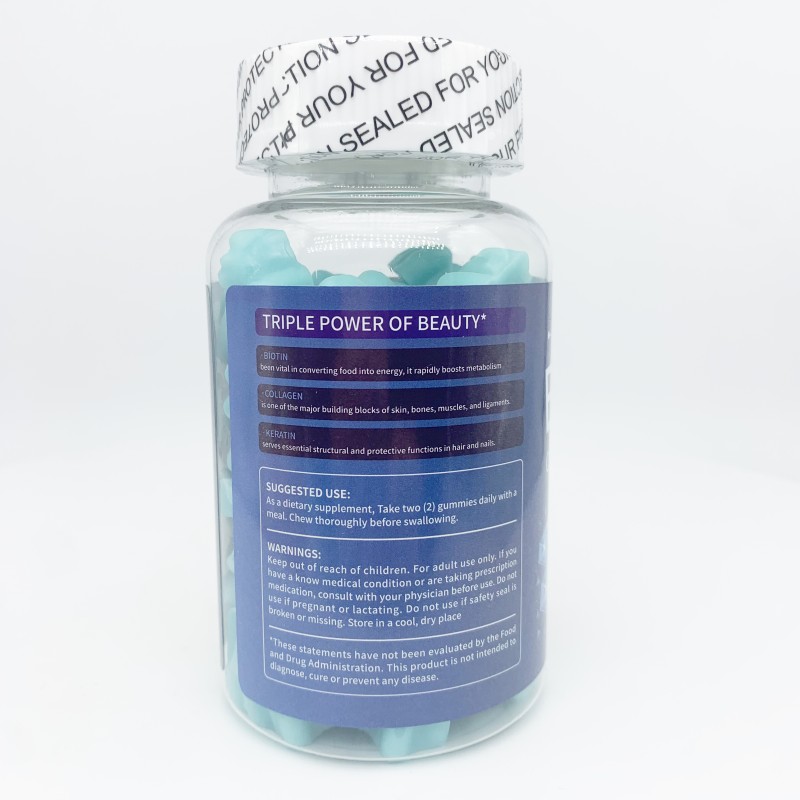 Biotin Gummies Factory - Gluta Hair Skin Nails Enhancement
