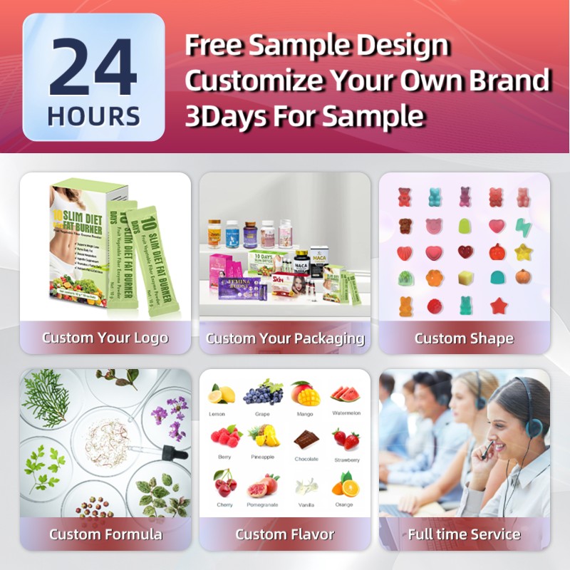 Collagen Gummies Supplier - Skin Brightening Muscle Recovery