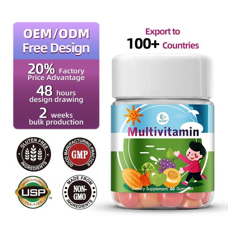 Multi-Vitamin Gummies Manufacturer - Natural Berry Immunity Support