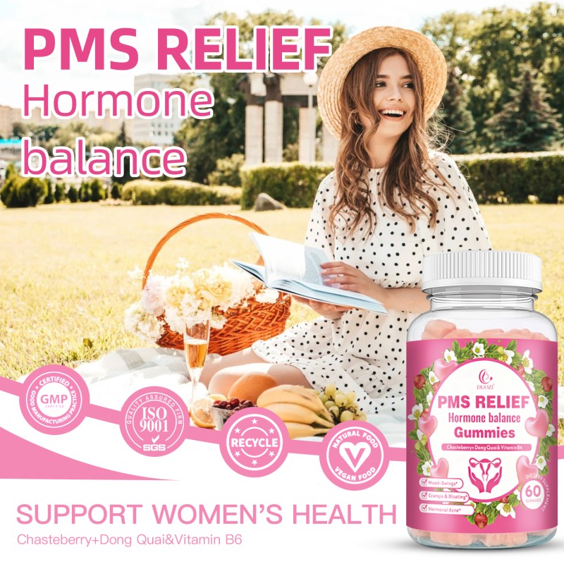 Hormone Gummies Factory - Chasteberry B6 PMS Relief