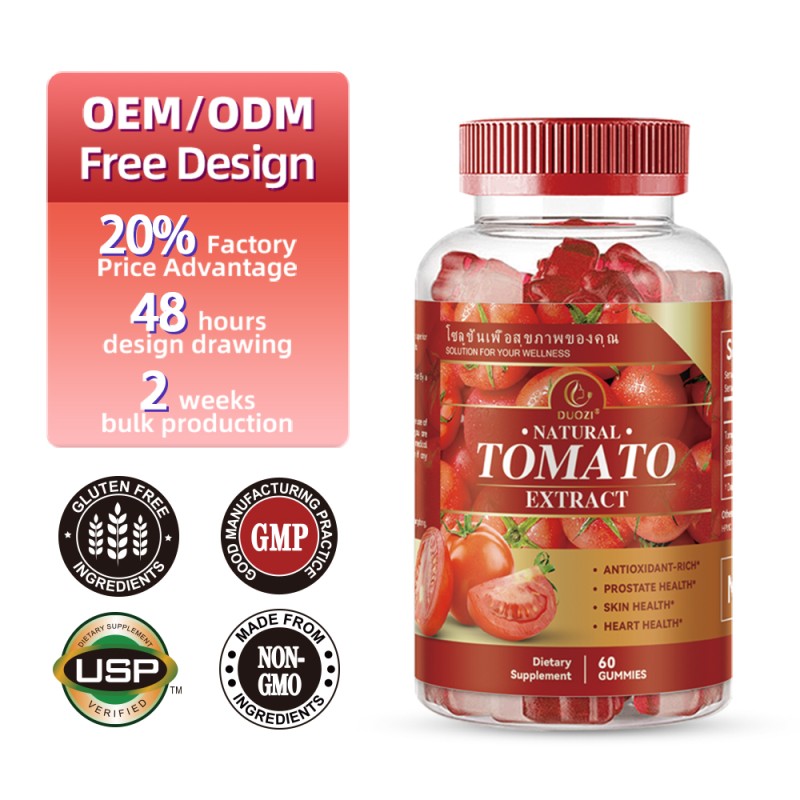 Tomato Gummies Supplier - Adult Heart Health Digestion