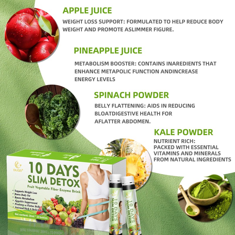 Detox Drink Supplier - 10 Days Herbal Slimming Aid