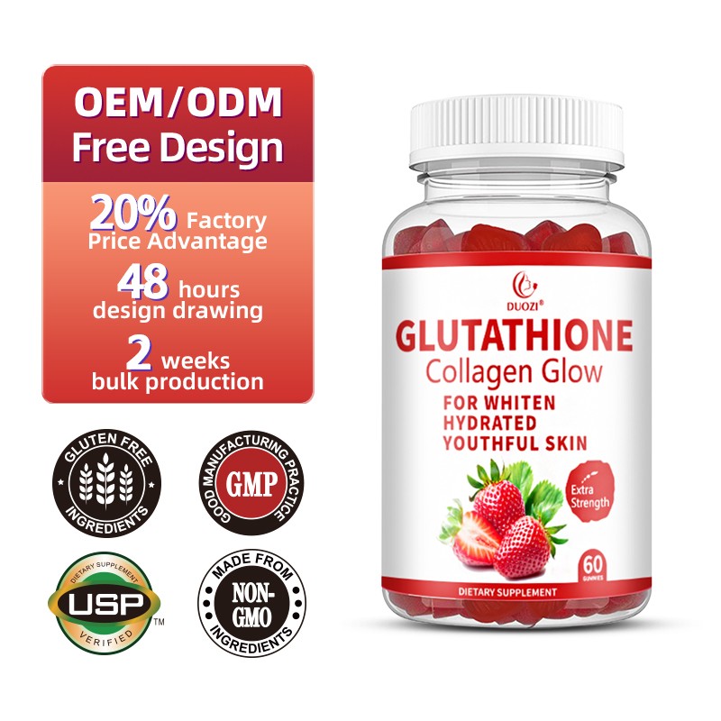 Hydrating Gummies Manufacturer - Glutathione Collagen Skin Glow