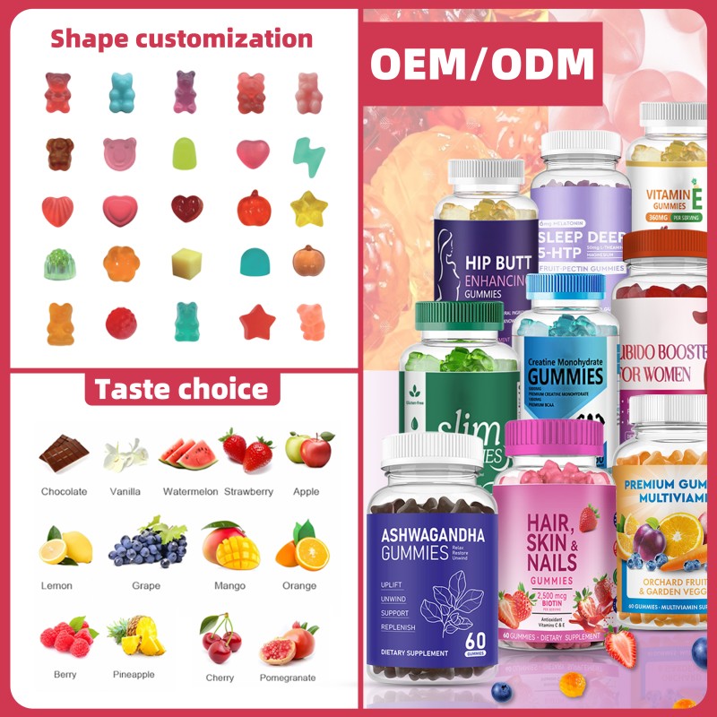 Collagen Gummies Supplier - Skin Brightening Muscle Recovery