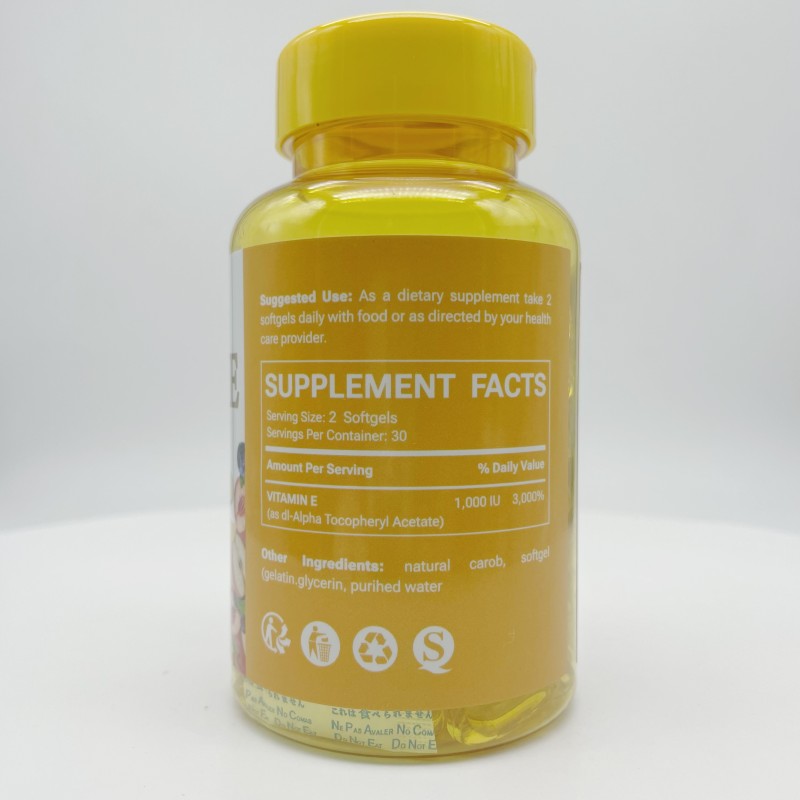 Vitamin E Softgel Manufacturer - Antioxidant Vision Anti-Fatigue