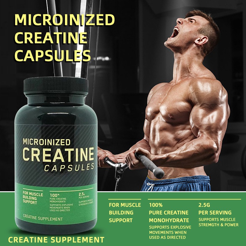 Creatine Capsule Factory - Essential Fitness Supplement