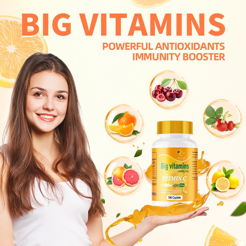 Vitamin C Manufacturer - 1000mg Zinc Immune Booster