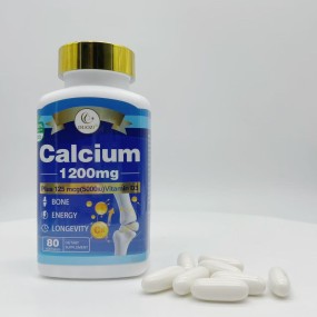 Calcium Softgel Factory - 1200mg Vitamin D3 Energy Longevity