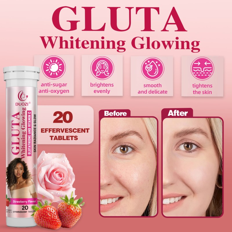 Gluta Tablets Manufacturer - Whitening Glowing Strawberry Flavor