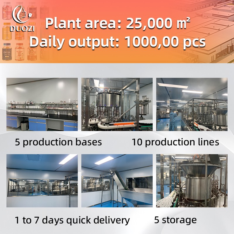 Vitamin C Gummies Factory - 60pcs Teenagers Growth Support